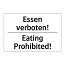 Essen verboten! - Eating Prohibited!