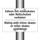 Fahren mit Inlineskates oder Rollschuhen /.../ - Riding with inline skates or roller /.../