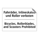 Fahrräder, Inlineskates und Roller /.../ - Bicycles, Rollerblades, and Scooters /.../