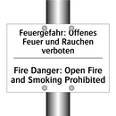 Feuergefahr: Offenes Feuer und /.../ - Fire Danger: Open Fire and Smoking /.../