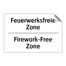 Feuerwerksfreie Zone - Firework-Free Zone