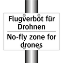 Flugverbot für Drohnen - No-fly zone for drones