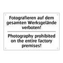 Fotografieren auf dem gesamten /.../ - Photography prohibited on the /.../