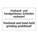 Freihand- und handgeführtes Schleifen /.../ - Freehand and hand-held grinding /.../