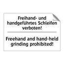 Freihand- und handgeführtes Schleifen /.../ - Freehand and hand-held grinding /.../
