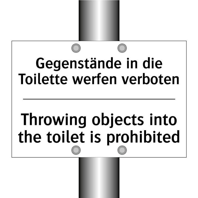 Gegenstände in die Toilette werfen /.../ - Throwing objects into the toilet /.../