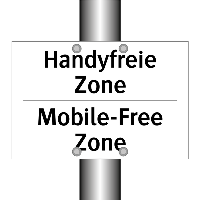 Handyfreie Zone - Mobile-Free Zone