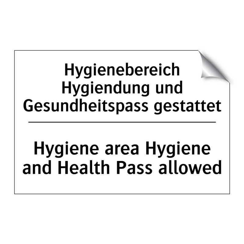 Hygienebereich Hygiendung und /.../ - Hygiene area Hygiene and Health /.../