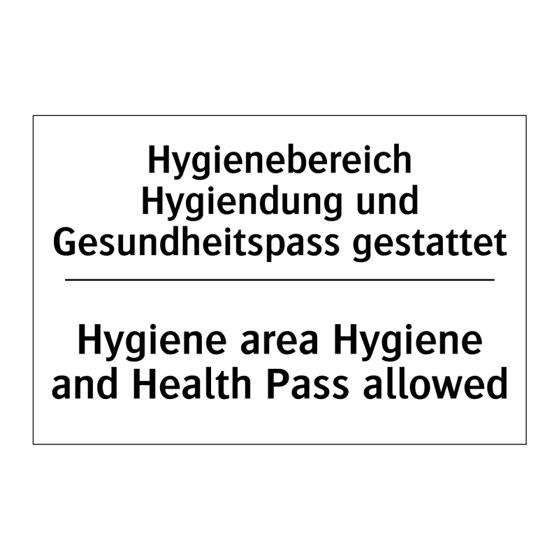 Hygienebereich Hygiendung und /.../ - Hygiene area Hygiene and Health /.../