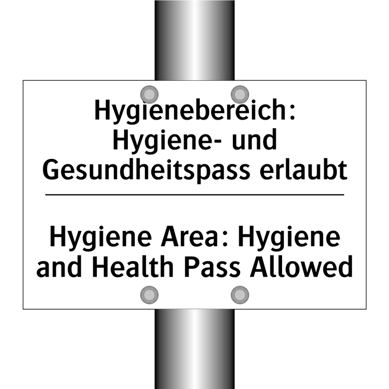Hygienebereich: Hygiene- und Gesundheitspass /.../ - Hygiene Area: Hygiene and Health /.../