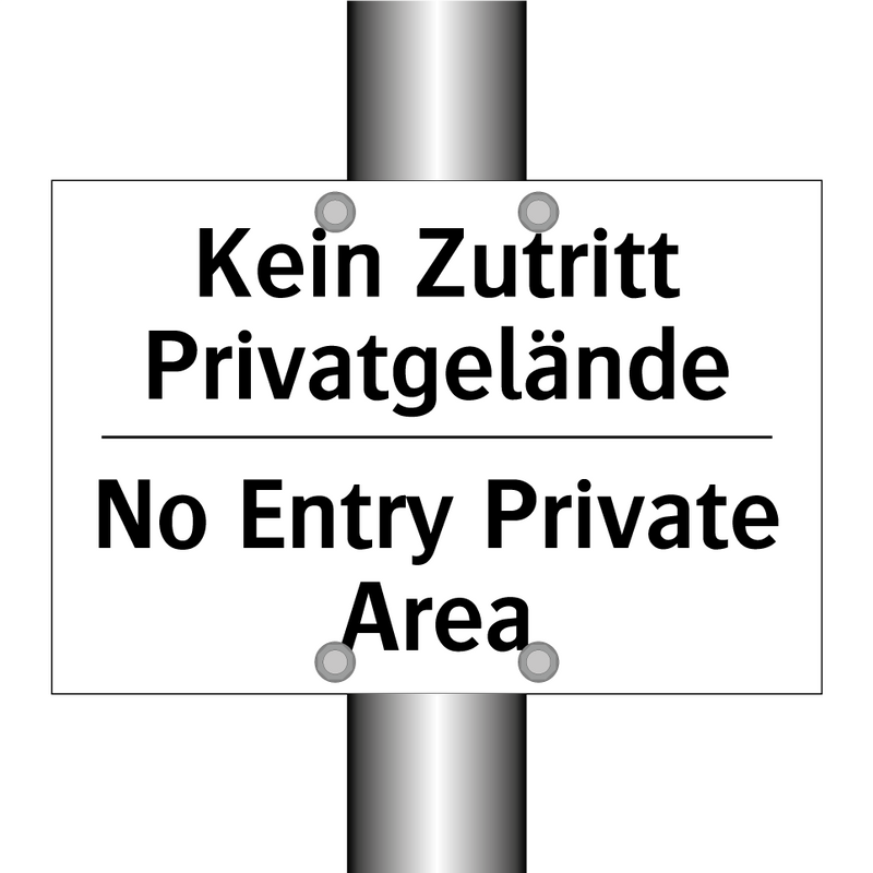 Kein Drängeln - No pushing