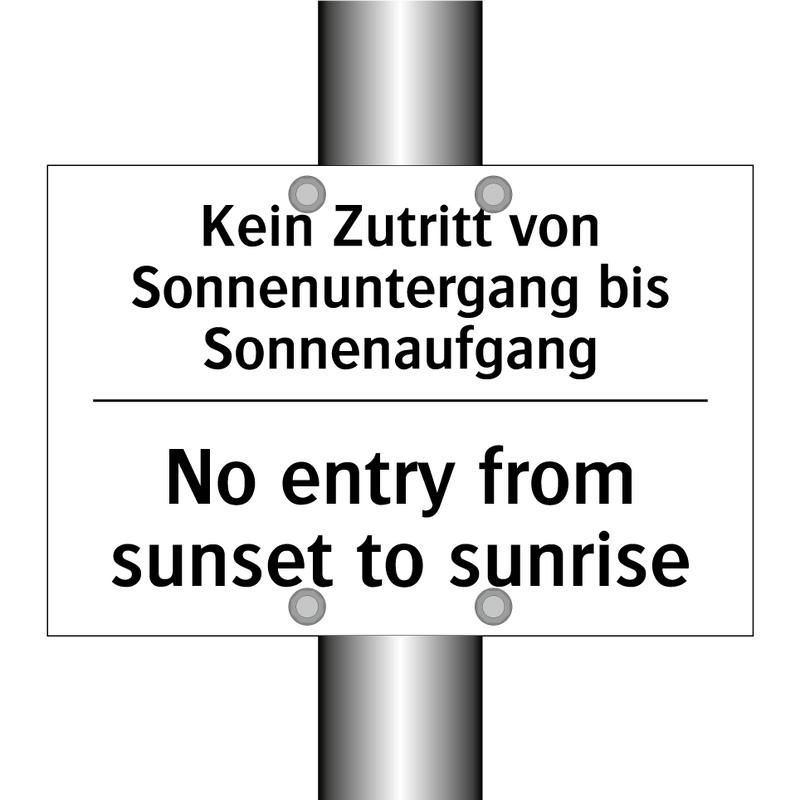 Kein Durchgang: Durchgang Verboten/.../ - No Thoroughfare: Passage Prohibited/.../