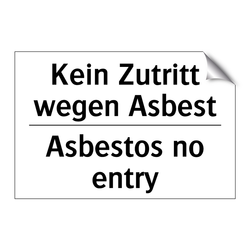 Kein Durchgangsverkehr - No Through Traffic