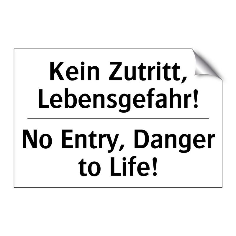 Kein Essen und Trinken in diesem /.../ - No eating and drinking in this /.../