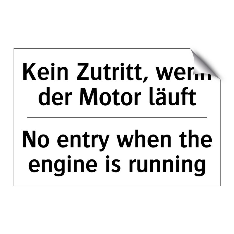 Kein Feuer - No fire