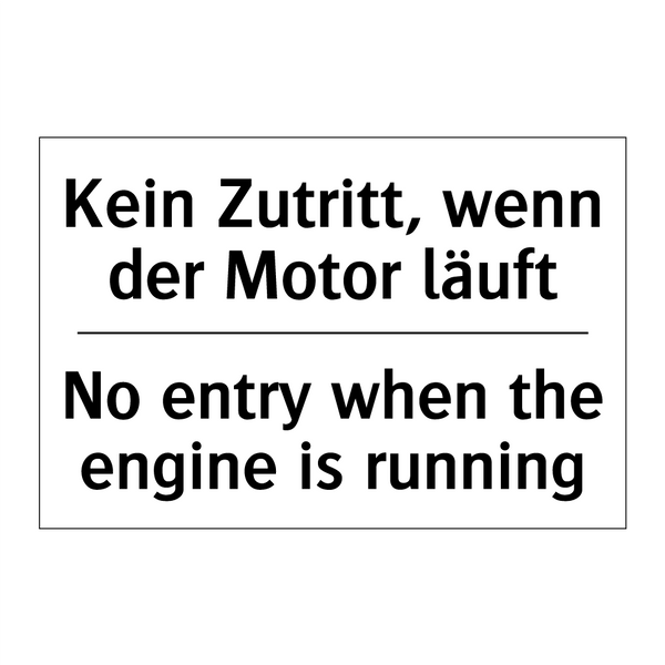 Kein Feuer - No fire