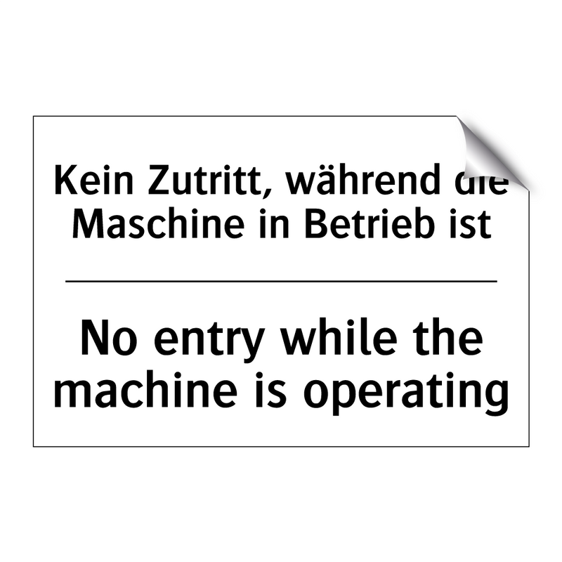 Kein Haustürverkauf - No door-to-door sales