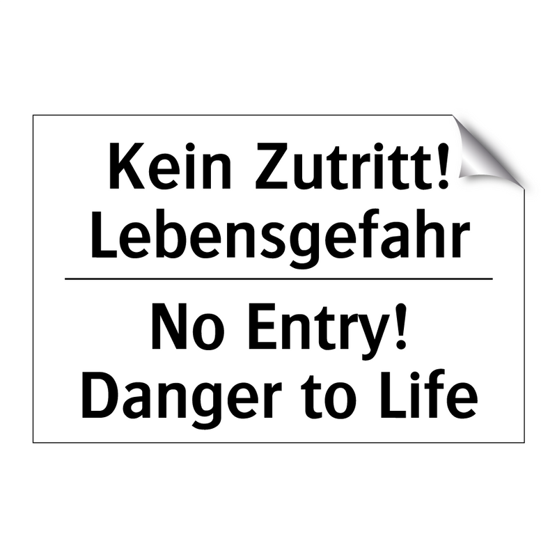 Kein Lagerfeuer - No campfire