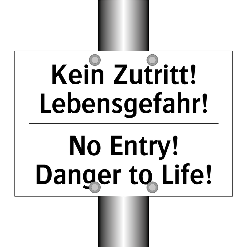 Kein Laufen - No running