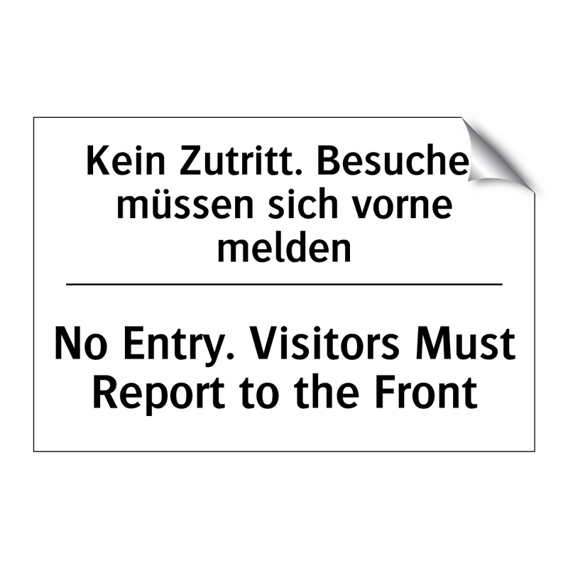 Kein Lkw-Verkehr - No truck driving
