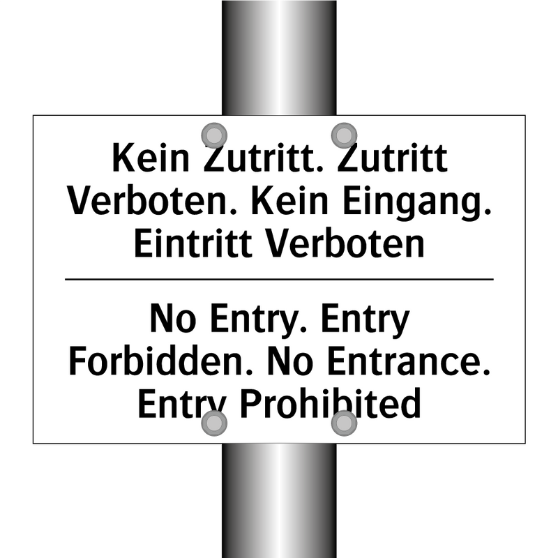 Kein Müllabladen - No Littering