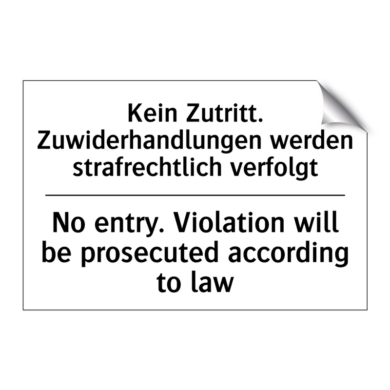 Kein Nadeln - Spitze Gegenstände/.../ - No Needles - Sharp Objects