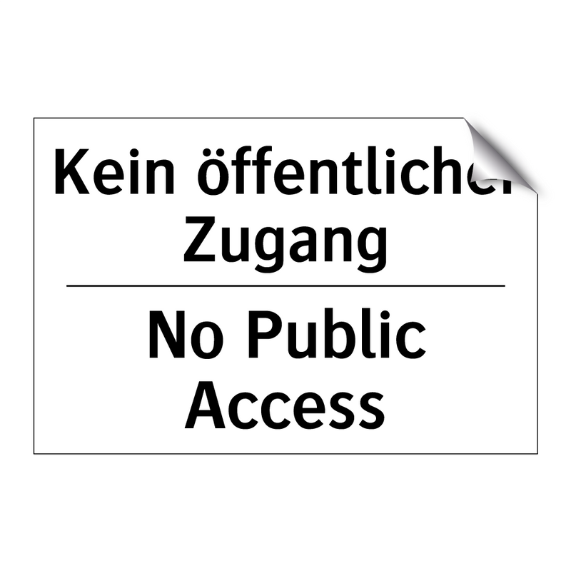 Kein offenes Feuer - No open flame