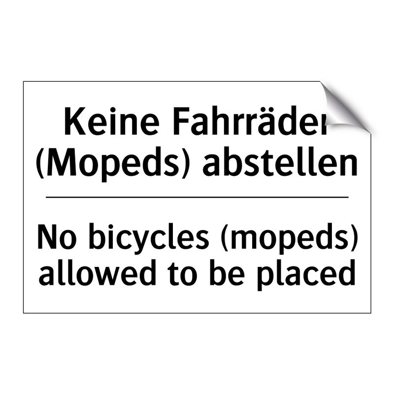 Kein Personentransport erlaubt - No passenger transport allowed