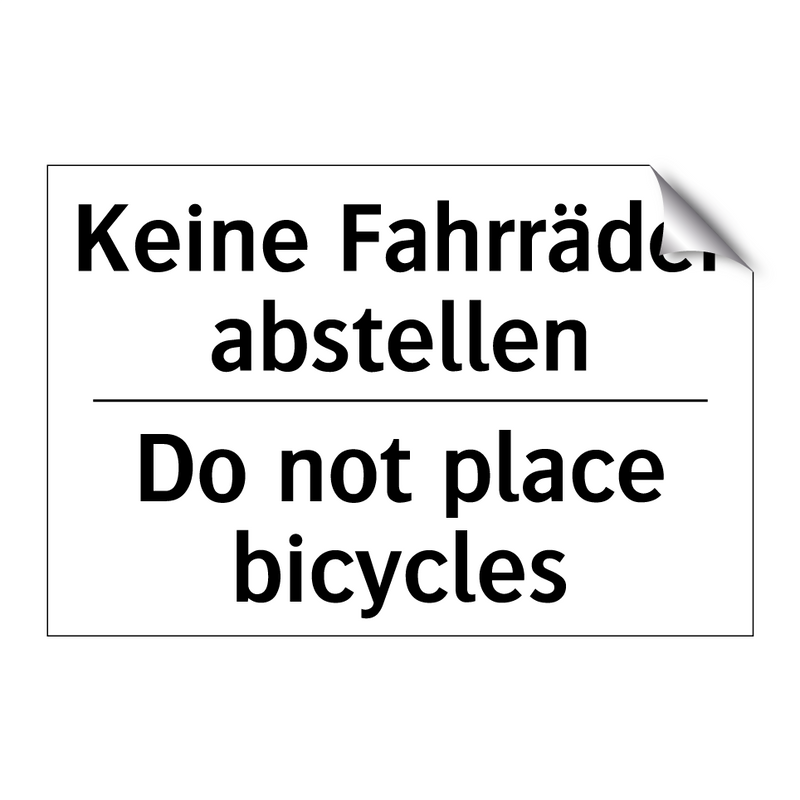 Kein Saugen erlaubt - No suction allowed