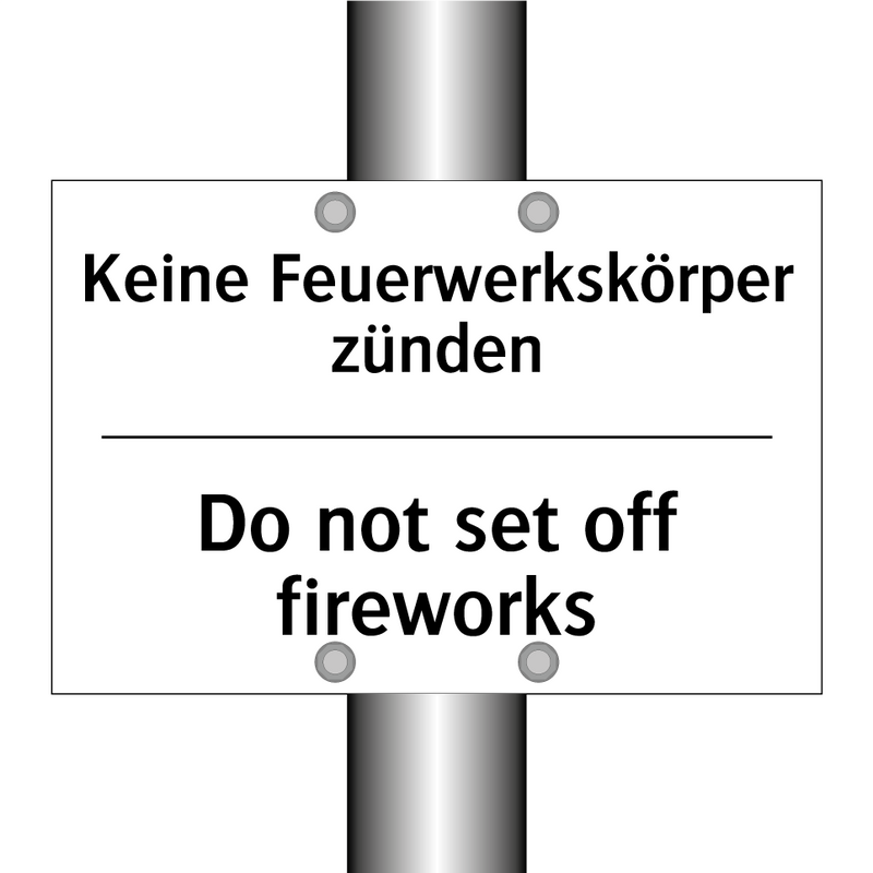 Kein Starten erlaubt - No starting up allowed