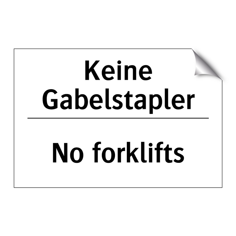 Kein Trinken - No drinking