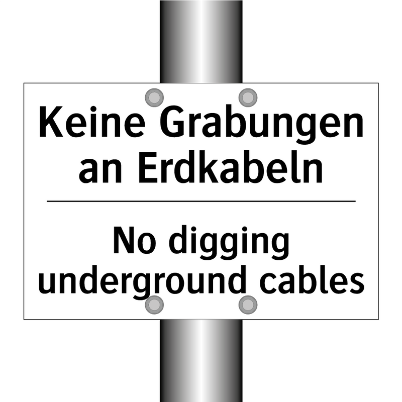 Kein Trinkwasser - Not drinking water