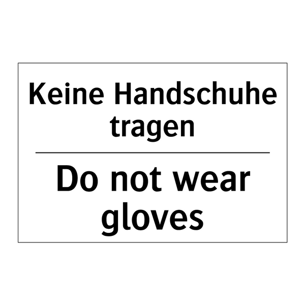 Kein Unbefugter diese Maschine /.../ - No unauthorized person may operate /.../