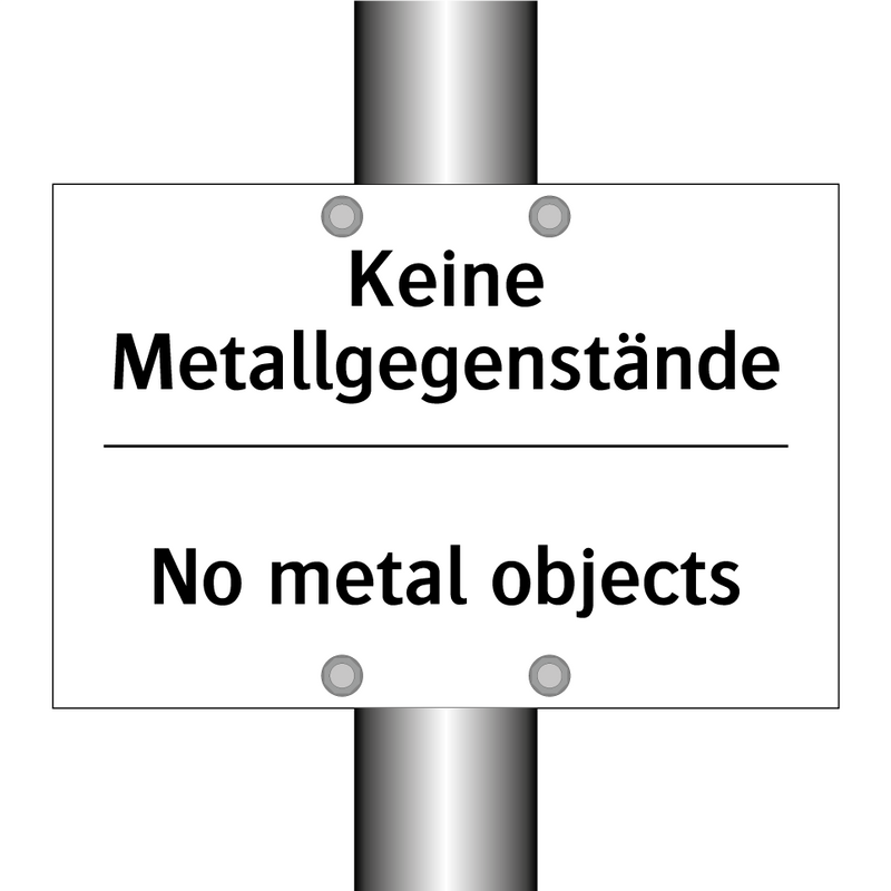 Kein Zutritt für Anhänger - No entry for trailers