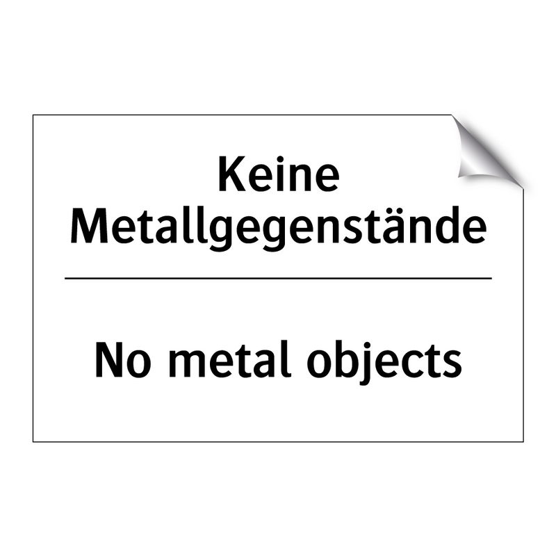 Kein Zutritt für Anhänger - No entry for trailers