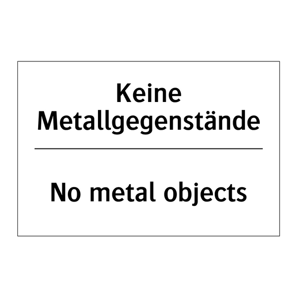 Kein Zutritt für Anhänger - No entry for trailers