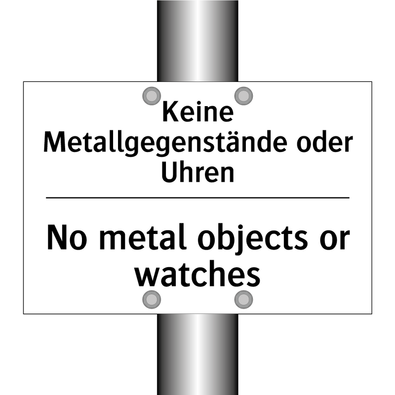 Kein Zutritt für Arbeitsfahrzeuge/.../ - No entry for work vehicles