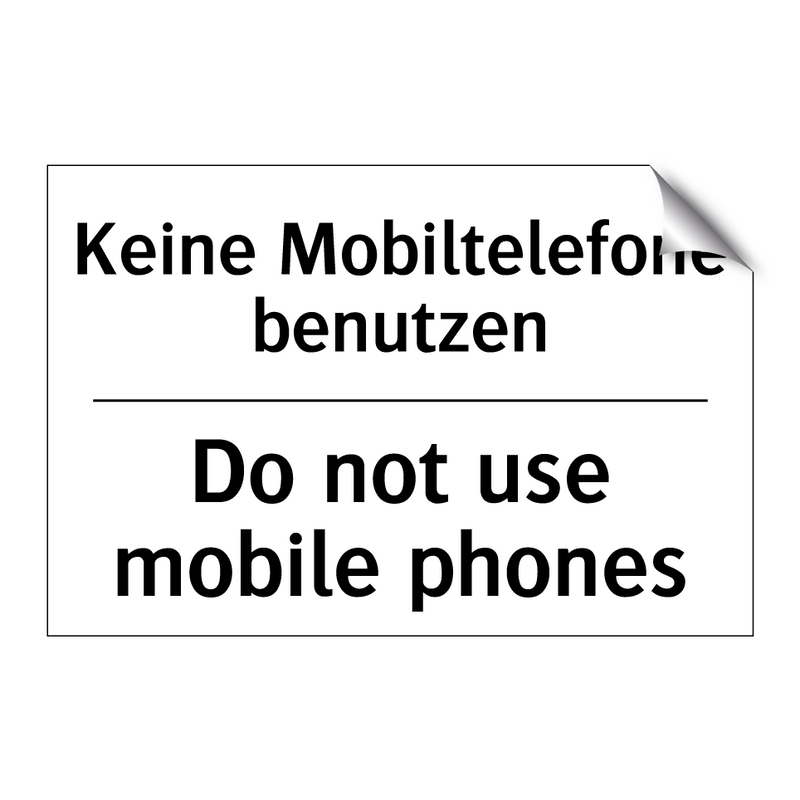 Kein Zutritt für Fahrzeuge mit /.../ - No entry for vehicles running /.../