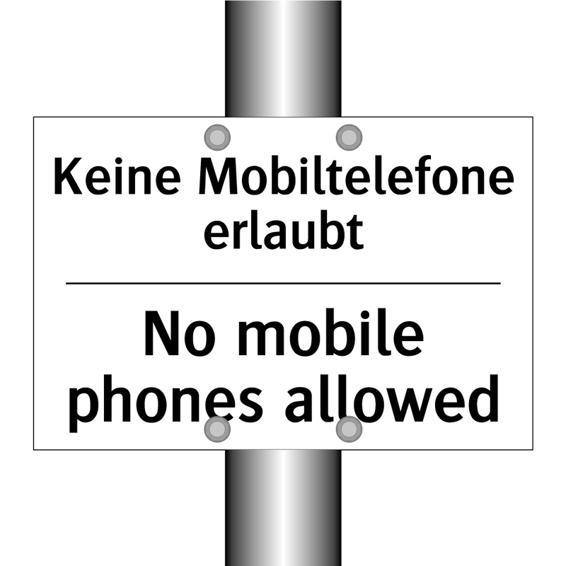 Kein Zutritt für Fußgänger - No Entry for Pedestrians