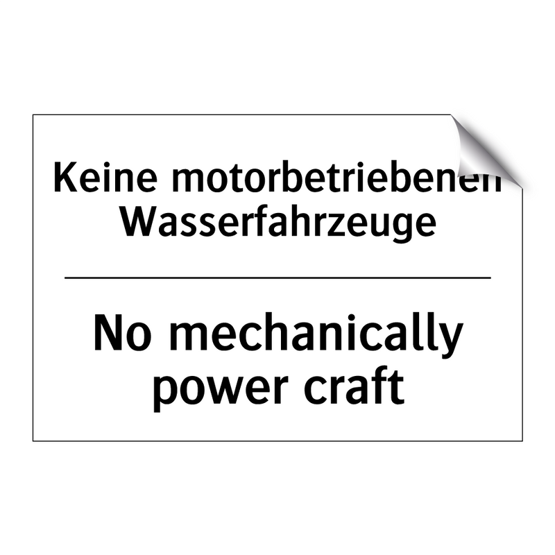 Kein Zutritt für Kinder - No Entry for Children