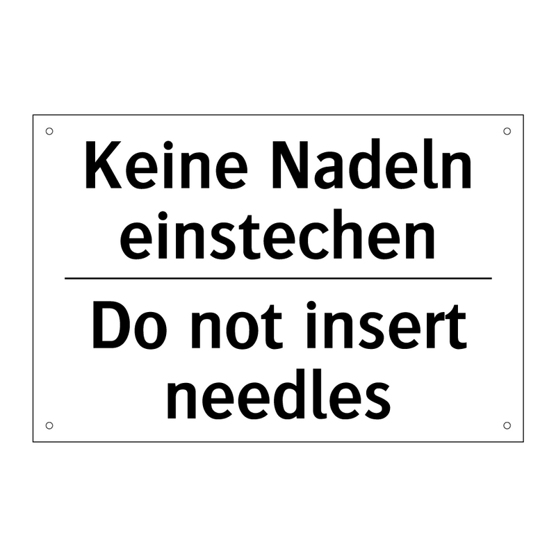Kein Zutritt für Personen mit /.../ - No entry for persons with a pacemaker/.../