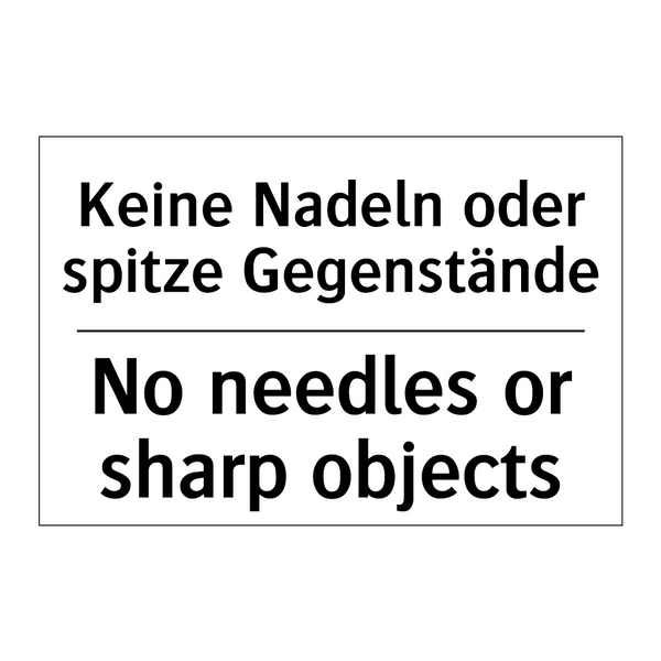 Kein Zutritt für Personen mit /.../ - No entry for people with pacemakers/.../