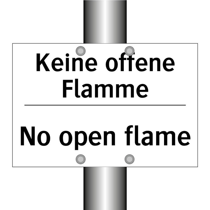 Kein Zutritt für Personen mit /.../ - No entry for persons with metal /.../
