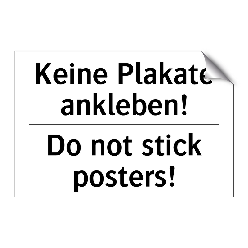 Kein Zutritt für Studenten - No access for students