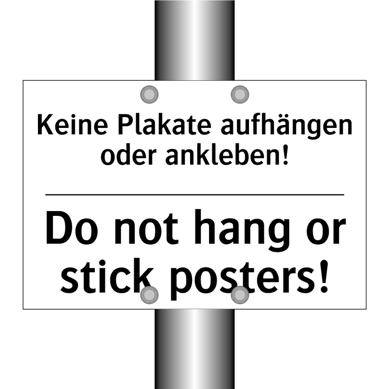 Kein Zutritt für Träger von Schuhen /.../ - No entry for wearers of shoes /.../