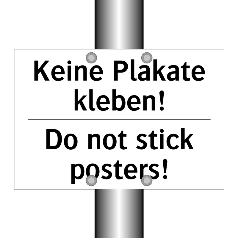Kein Zutritt für Unbefugte - Art. /.../ - No entry for unauthorized persons /.../
