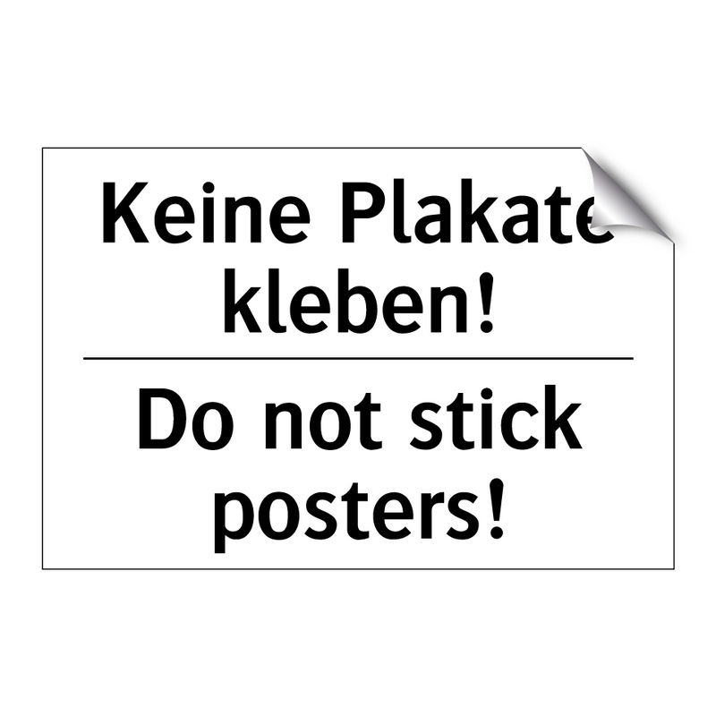 Kein Zutritt für Unbefugte - Art. /.../ - No entry for unauthorized persons /.../