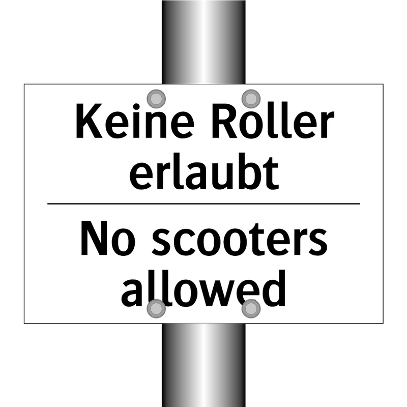 Kein Zutritt für Unbefugte außerhalb /.../ - No entry for unauthorized persons /.../