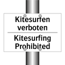 Kitesurfen verboten - Kitesurfing Prohibited