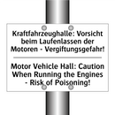 Kraftfahrzeughalle: Vorsicht beim /.../ - Motor Vehicle Hall: Caution When /.../